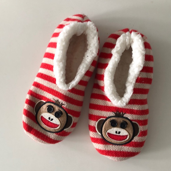 sock monkey slippers target
